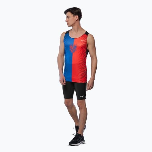 Férfi futó felső Mizuno DryAeroFlow Graphic Tank Mizuno DryAeroFlow Graphic Tank