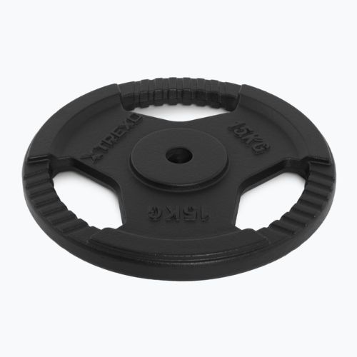 TREXO öntöttvas súly TRX-ICP015 15 kg króm