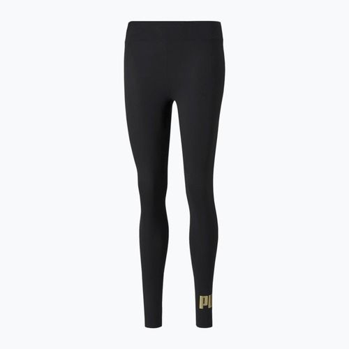 Női leggings PUMA ESS+ Metallic puma fekete puma fekete