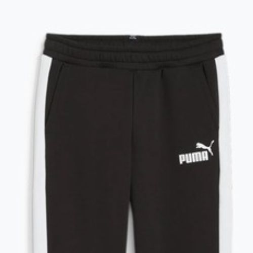 Gyermek PUMA ESS Block melegítőnadrág FL puma fekete