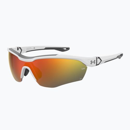 Férfi Under Armour Yard Pro matt fehér/narancssárga többrétegű oleofób napszemüveg