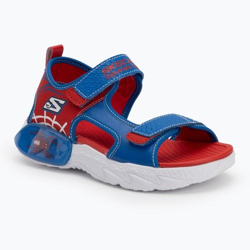 SKECHERS Creature Splash kék/piros gyermek szandálok