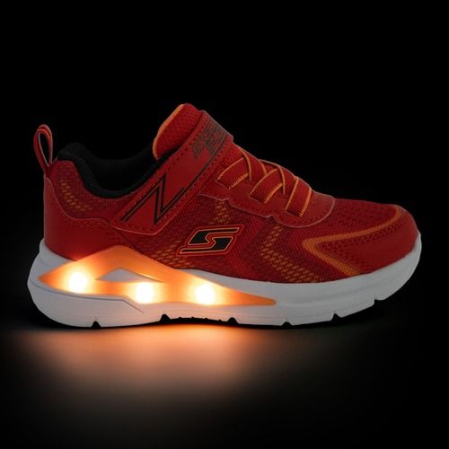 SKECHERS S-Lights gyermekcipő Tri-Namics piros/narancs
