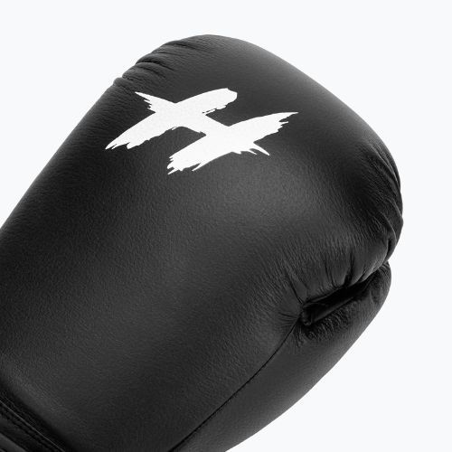 HOOK FIGHTING Ready to Fight bőr bokszkesztyű fekete