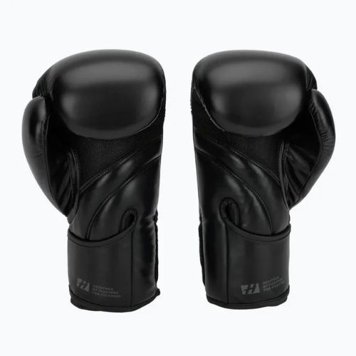 HOOK FIGHTING Készen áll az edzésre bokszkesztyű fekete