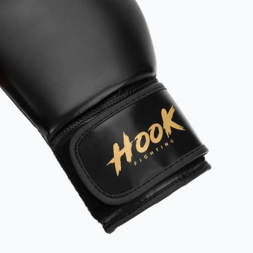 HOOK FIGHTING Készen áll az edzésre bokszkesztyű fekete