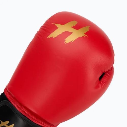 HOOK FIGHTING Készen áll az edzésre bokszkesztyű piros