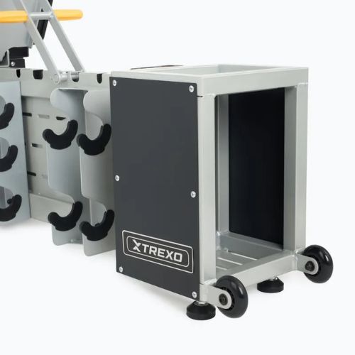 TREXO Storage állítható edzőpad fekete