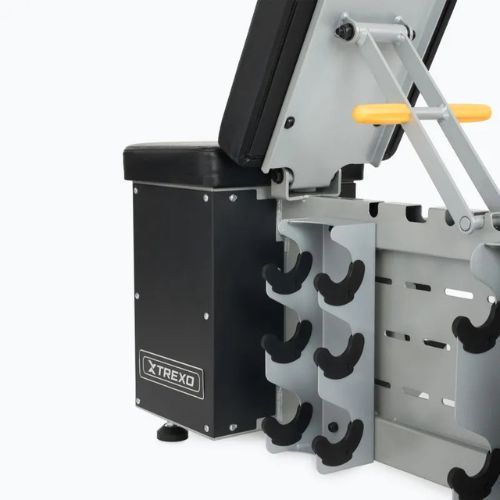 XTREXO Storage állítható edzőpad fekete