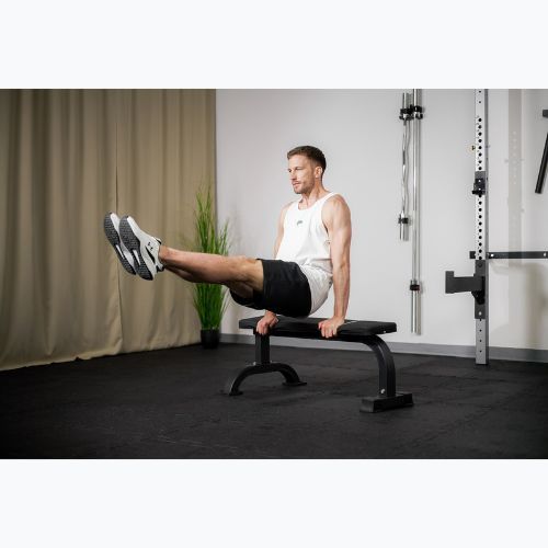 XTREXO B10 Egyenes edzőpad fekete színben