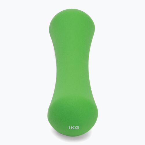 TREXO neoprén súlyzó TX0-B4M008 1 kg zöld