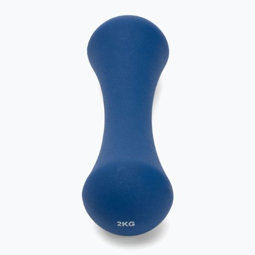 TREXO neoprén súlyzó TX0-B4M010 2 kg kék