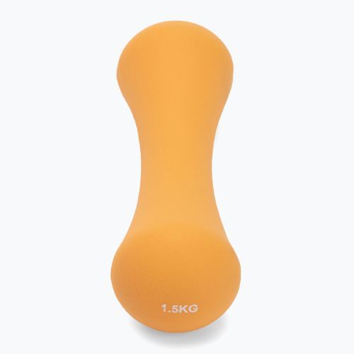 TREXO neoprén súlyzó TX0-B4M009 1,5 kg narancssárga