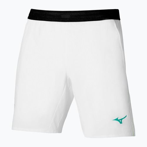Férfi tenisznadrág Mizuno Mugen 8 In Amplify fehér Mizuno Mugen 8 In Amplify fehér