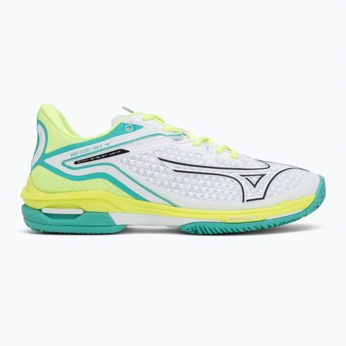 Női teniszcipő Mizuno Wave Exceed Tour 6 CC W fehér/fekete/izuno neo lime