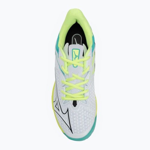 Női teniszcipő Mizuno Wave Exceed Tour 6 CC W fehér/fekete/izuno neo lime