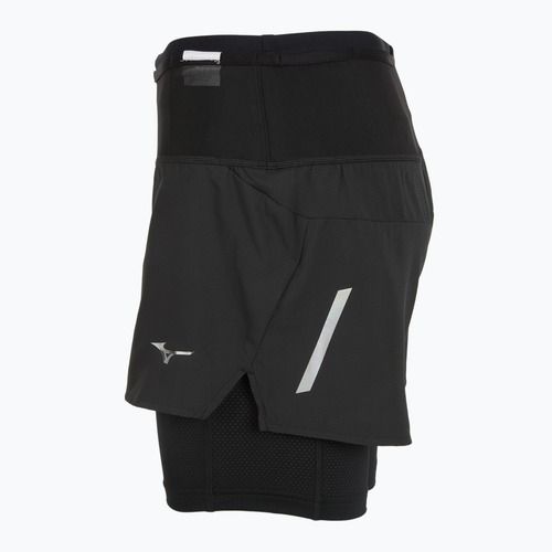 Női futóshort Mizuno Trail ER 2IN1 black