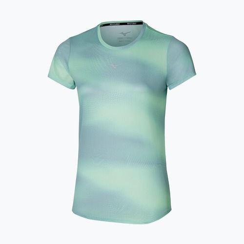 Női futópóló Mizuno Core Graphic Tee flash menta