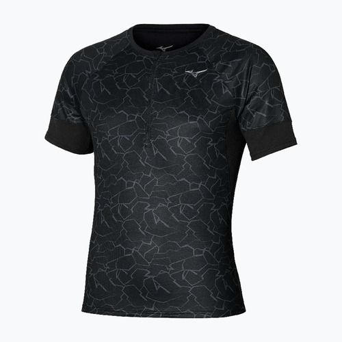 Férfi Mizuno Graphic Trail Tee fekete futó póló