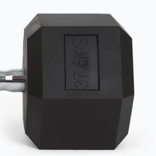 TREXO Hex 37,5 kg-os gumírozott súlyzók