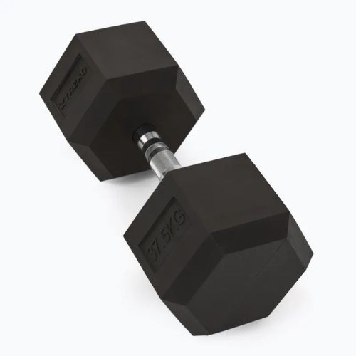 TREXO Hex 37,5 kg-os gumírozott súlyzók