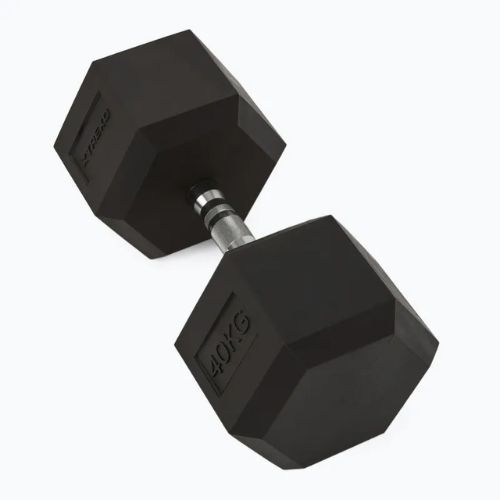 TREXO Hex 40 kg-os gumírozott súlyzók
