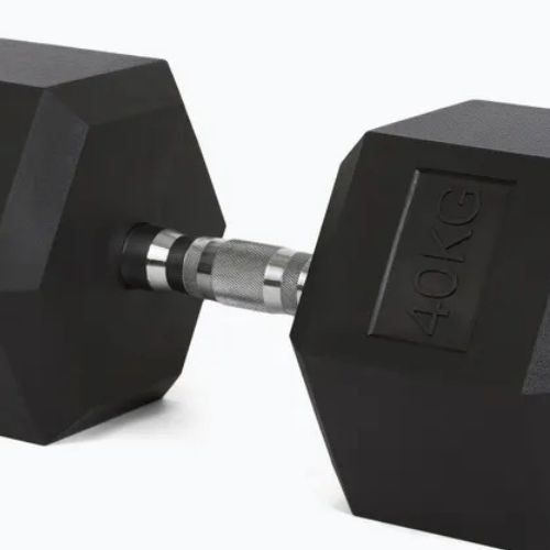 TREXO Hex 40 kg-os gumírozott súlyzók