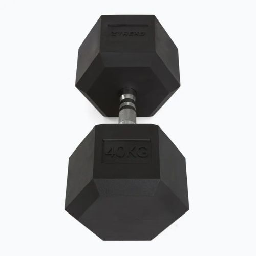 TREXO Hex 40 kg-os gumírozott súlyzók