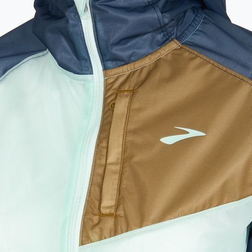 Női futódzseki Brooks All Altitude jégkék multi