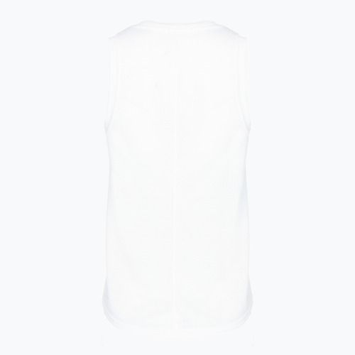 Női Brooks Distance Graphic Tank fehér/szivárvány/szemöldök futópóló