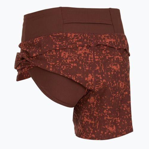 Női Brooks Chaser 5" futónadrág mazsolás glitch nyomtatással