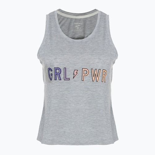 Brooks International Women's Day Tank szürke/lila/rózsaszín/barack/fekete futópóló