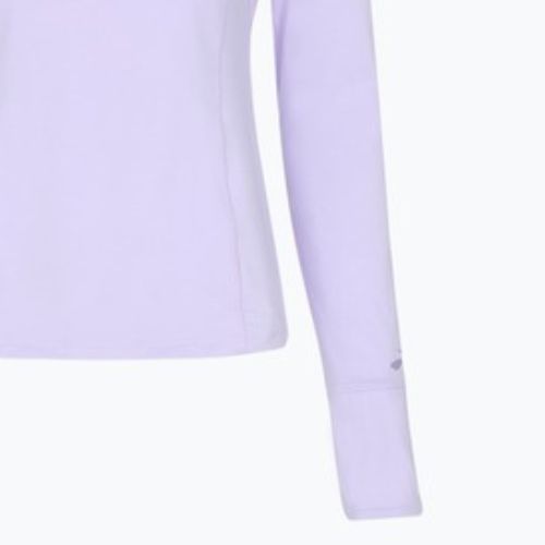 Női Brooks Dash 1/2 Zip lila Dash futó melegítőfelső