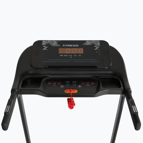 TREXO X110 elektromos futópad fekete színű
