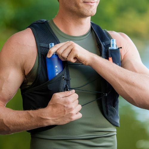 Softflask KADVA Flowbie 250 ml kék