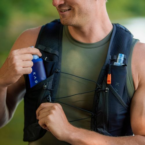 Softflask KADVA Flowbie 150 ml kék