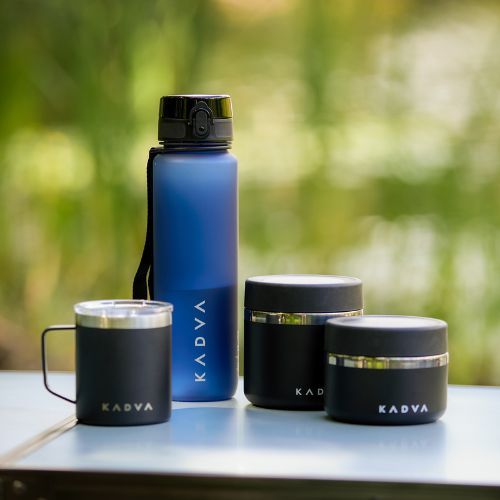 KADVA Eater 350 ml szigetelt ebédtartó fekete