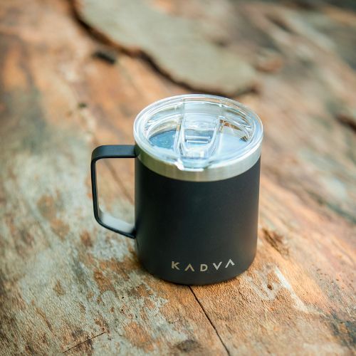 KADVA Sipper bögre 290 ml fekete