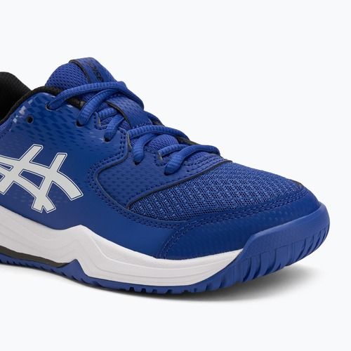 Asics Gel-Dedicate 8 GS Jr gyermek teniszcipő sötét kobalt/fehér
