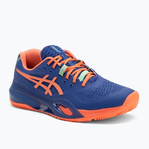 ASICS Gel-Resolution X férfi evezős cipő sötét kobalt/élénk korall