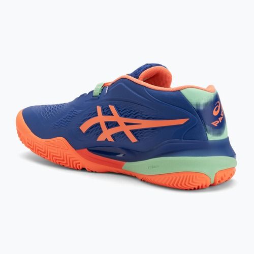 ASICS Gel-Resolution X férfi evezős cipő sötét kobalt/élénk korall