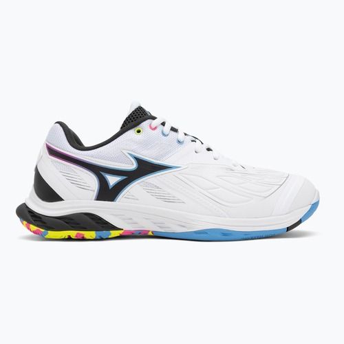 Mizuno Wave Fang 2 tollaslabda cipő fehér/rózsaszín tetra/külföldön mindenhol