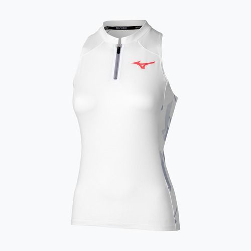 Női Mizuno Daybreakers Printed Tank W fehér/izlandi kék póló