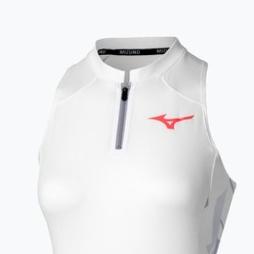 Női Mizuno Daybreakers Printed Tank W fehér/izlandi kék póló