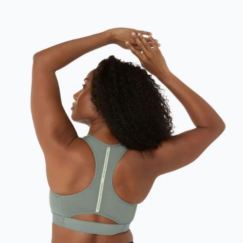 ASICS Road Compression edzőmelltartó tinta teal/goldsárga színben