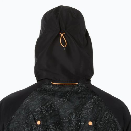 ASICS férfi Fujitrail Packable Windbreaker teljesítményű fekete futókabát