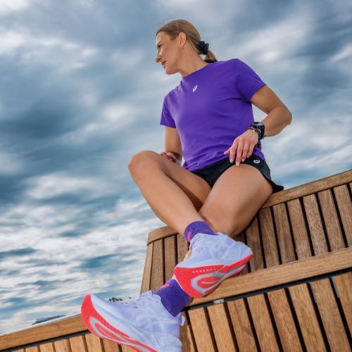 Női futócipő ASICS Novablast 5 Tokyo vapor/edo lila