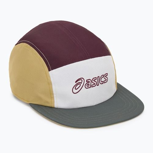 ASICS 5 Panel köpenyzöld/sötét ribizli/citromfű baseball sapka