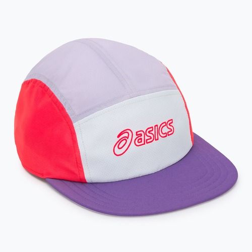 ASICS 5 Panel flash piros/edo lila/sötétlila baseball sapka