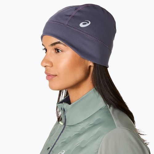 Női ASICS Winter Run teljesítményt nyújtó indigó ködös sapka